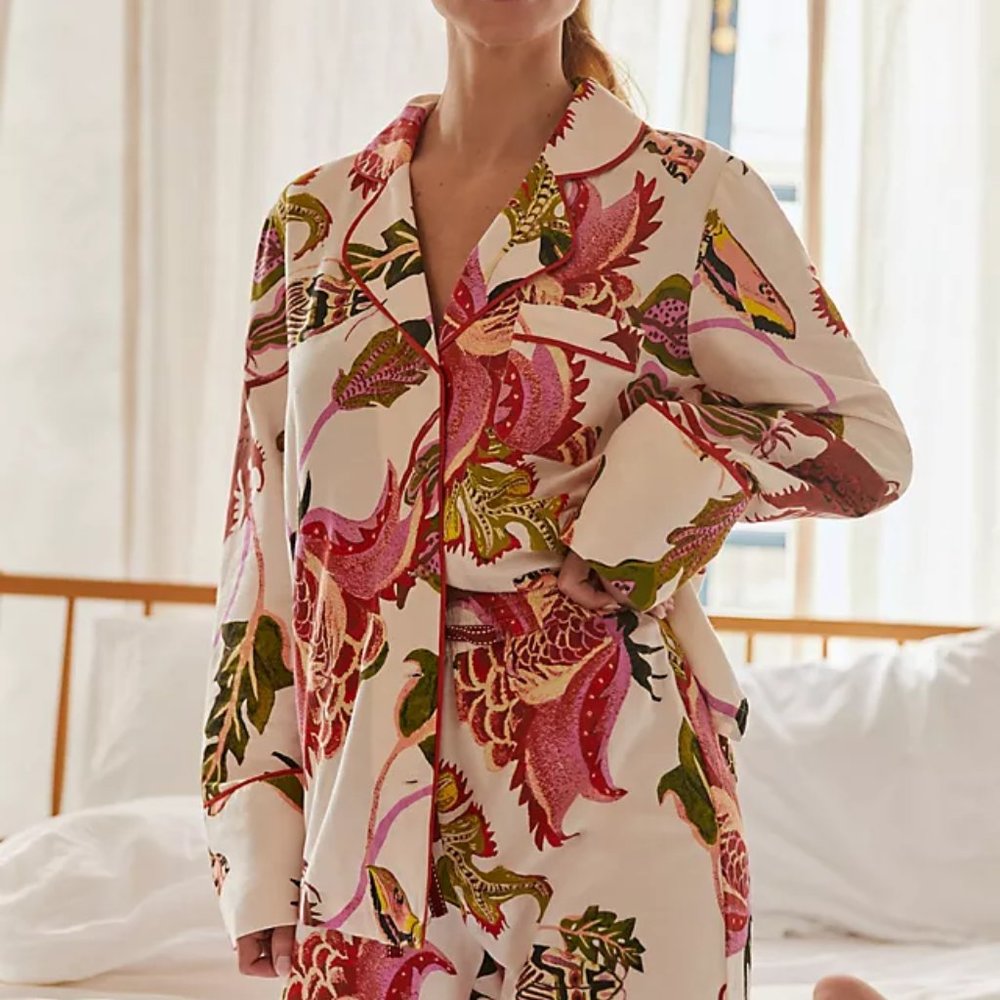 Anthropologie Pajama Top